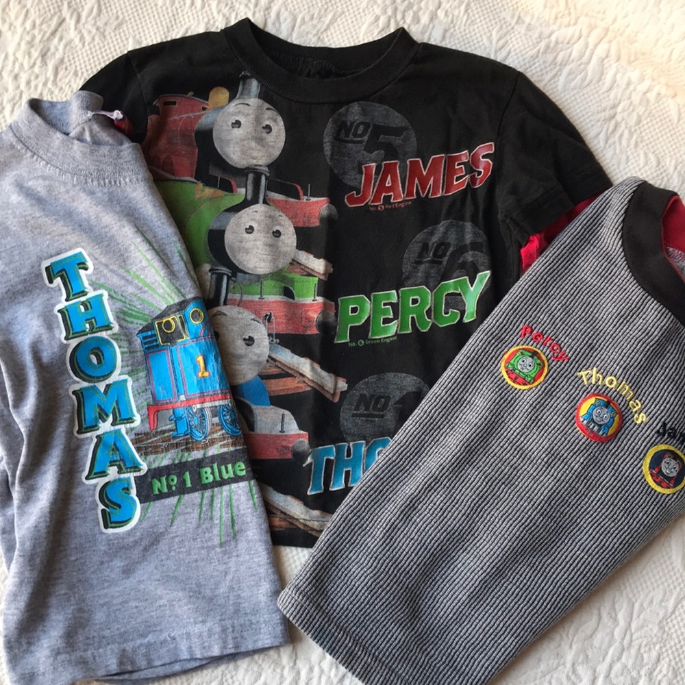 Thomas and Friends toddler shirt bundle